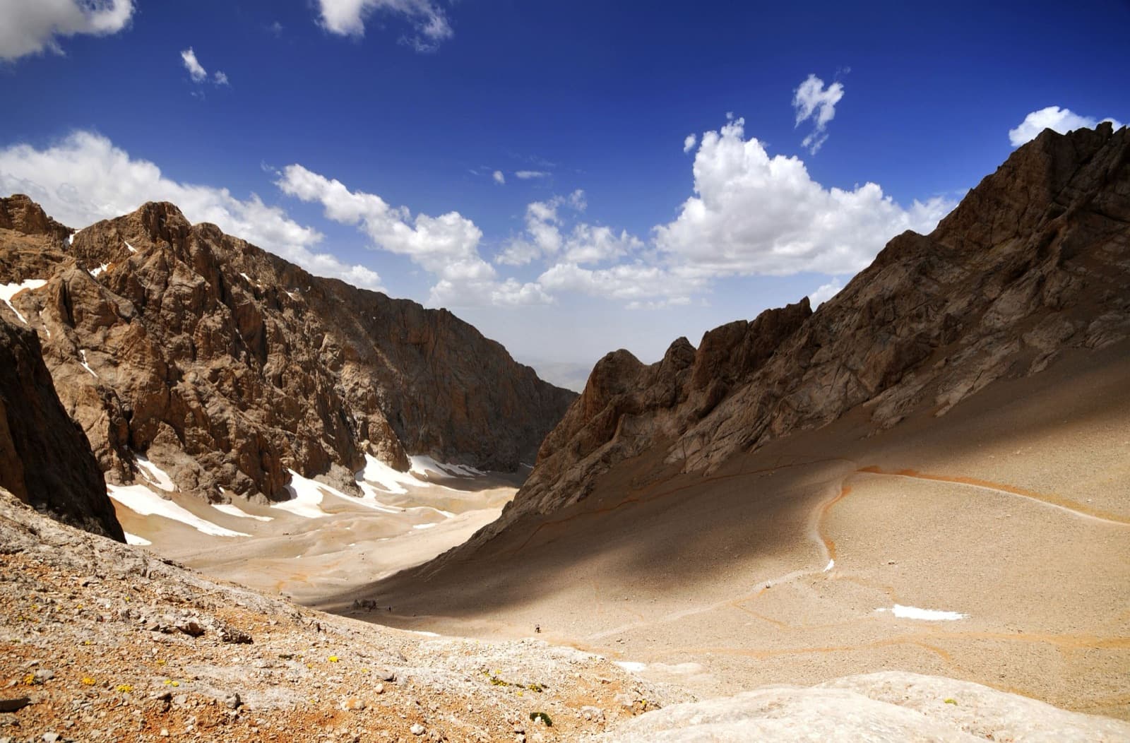 The upper Karayalak valley in the Aladağlar, a few kilometres from the Kayacık Towers.