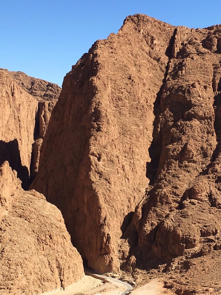 The Arête Nord, Todra Gorge