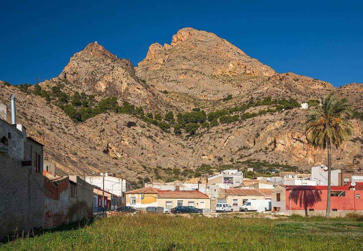 Sierra de Callosa above Redován